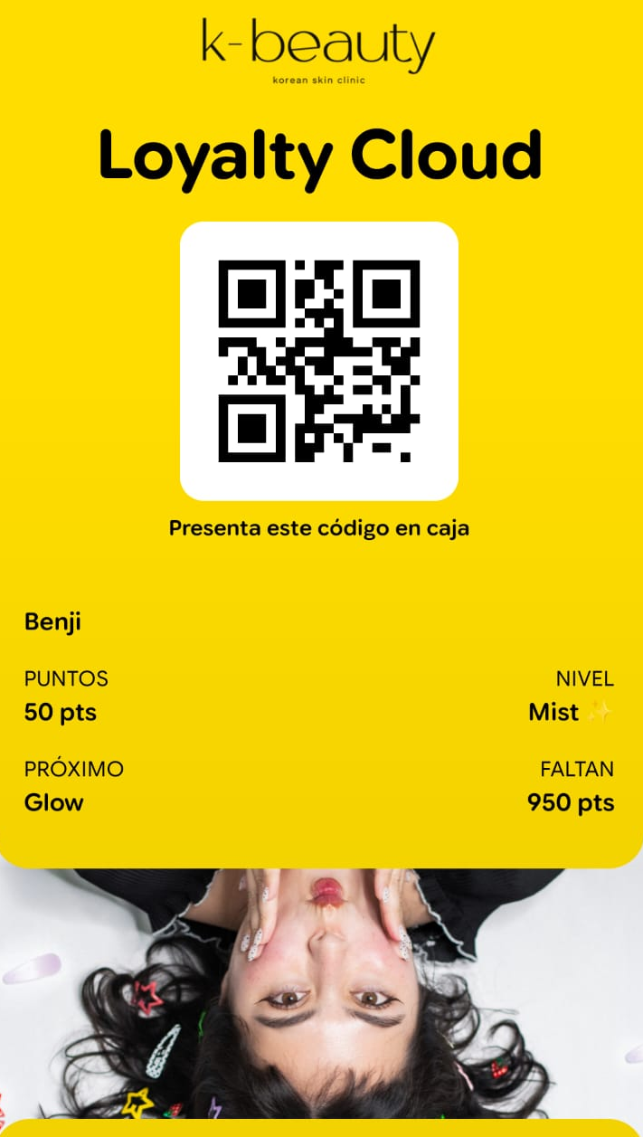 Tarjeta de lealtad de K-Beauty en Google Wallet